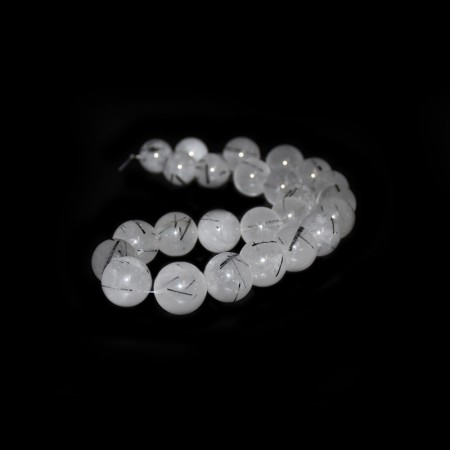 Strand Tourmaline Quartz Crystal Beads