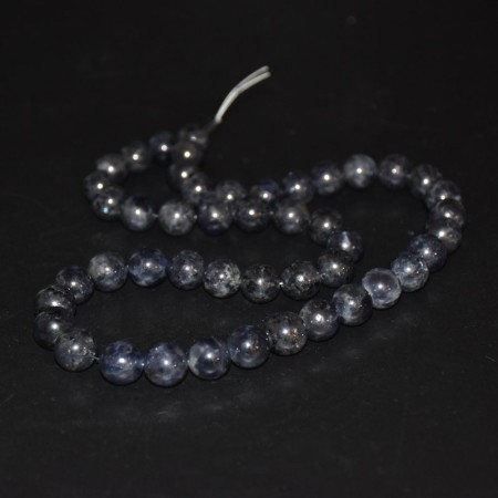 Long strand with Tanzanite Beads