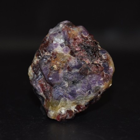 Large massive multicolored Corundum Safir Crystal from Madagascar