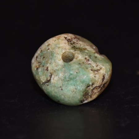 Rare ancient Amazonite Bead