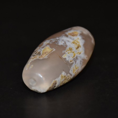 Large handmade Chalcedony Agate Limb Bead