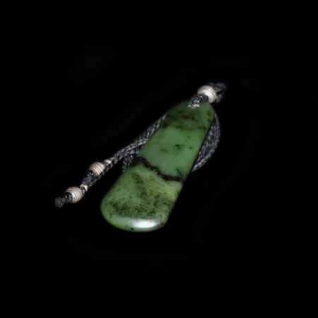 B.C Jade Celt Amulet Necklace