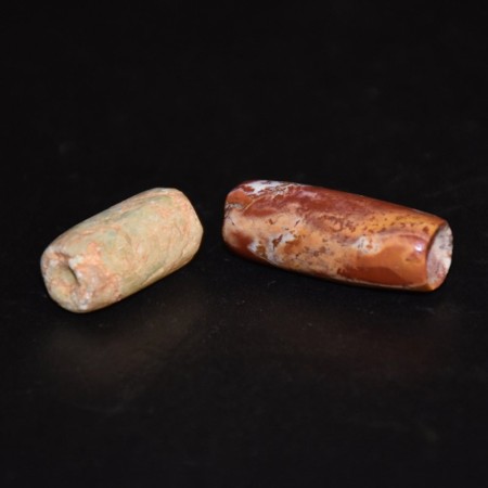 Two rare ancient neolithic Bead Blanks