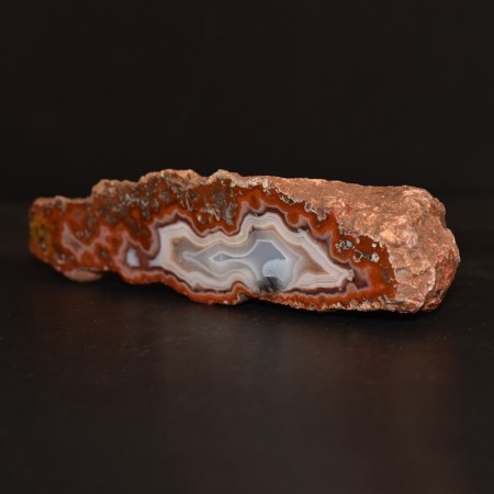 Top grade polished eye agate from Morocco