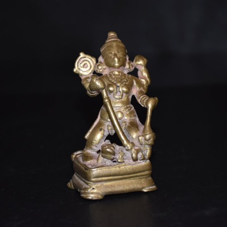 Rare antique south India Tribal Brass Statue