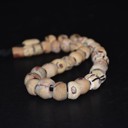 Strand with antique Akoso Glass Beads