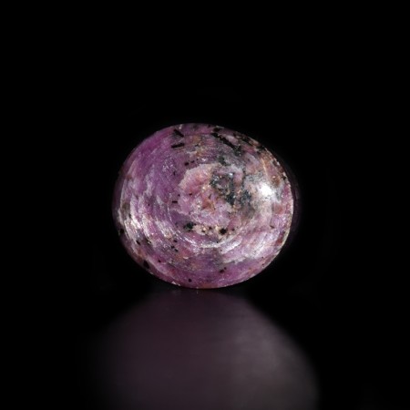 Large Pink Sapphire Corundum Cabochon Palmstone
