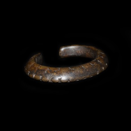 Antique Gurunsi Tribe Currency Bronze Bracelet