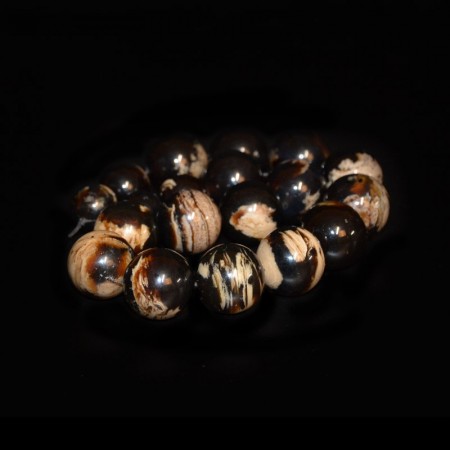 Round Indonesian Amber Beads