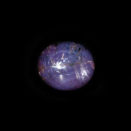 Huge violet Sapphire Cabochon
