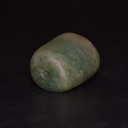 Ancient neolithic green stone bead 