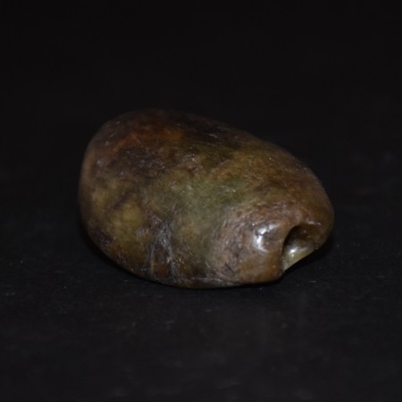 Large ancient neolithic amazonite amulet bead