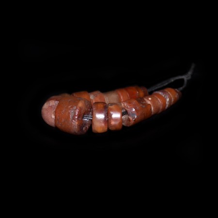 Strand with ancient neolithic Carnelian Beads