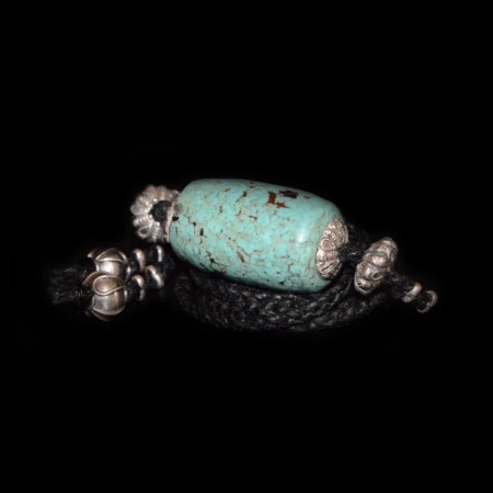 Antique tibetan Turquoise Bead Choker Necklace