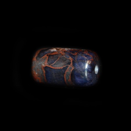 Large Richterite / Bustamite Tube Bead