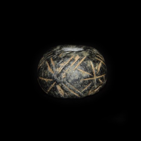 Huge Bactrian Stone Carving Bead