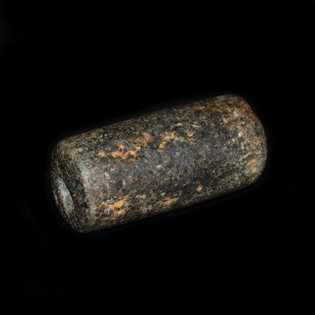 Huge pre-columbian greenstone bead