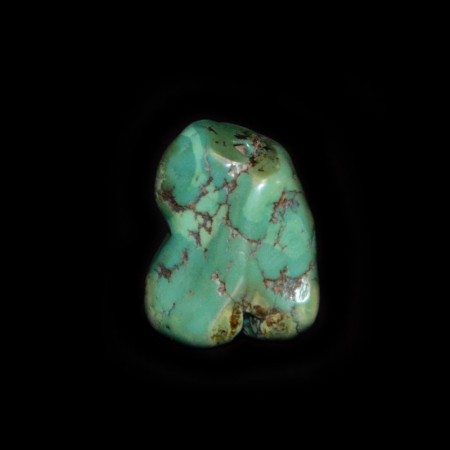 Antique Tibetan Turquoise Nugget Bead