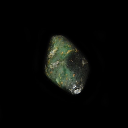 Huge Diamond Shaped Ancient Serpentine Bead