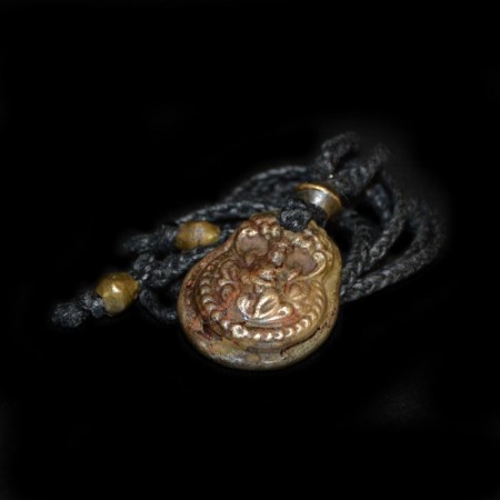 Antique Indian Brass Amulet
