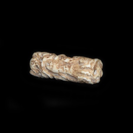 Large Stone Carving Bead Amulet