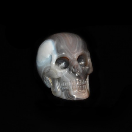 Third Eye Agate Skull