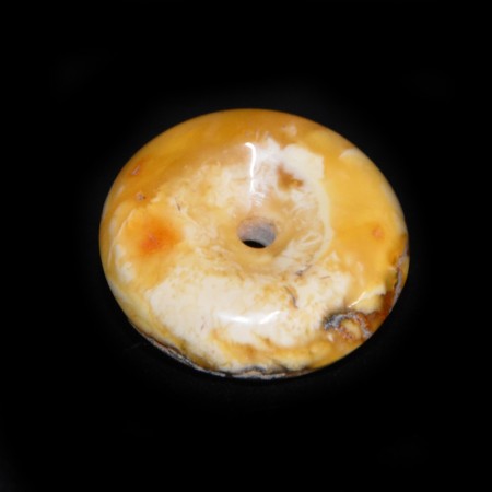 Butterscotch Amber Ring / Donut