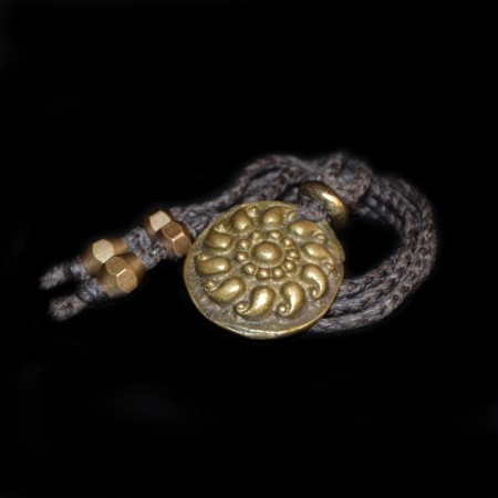 Antique Hindu Bronze Amulet