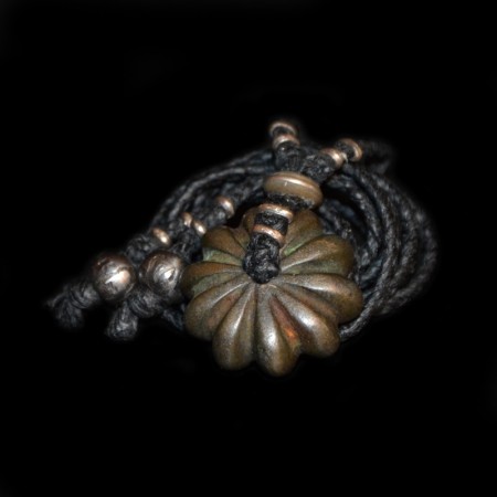 Antique Indian Opium Weight Amulet