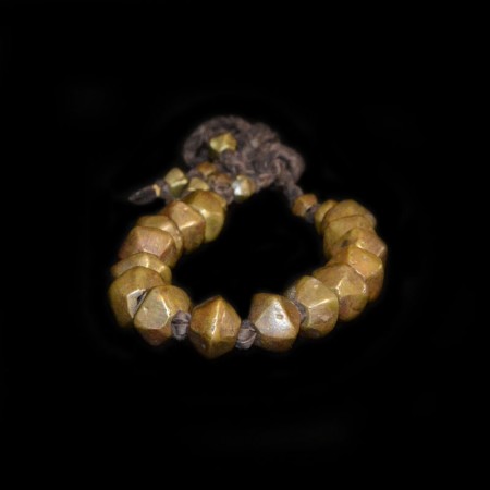 Rare heavy Himalaya Bronze Beads