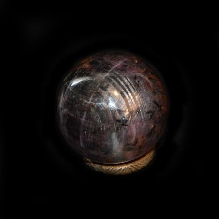 Sapphire corundum sphere