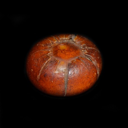 Antique simulated Amber Bead