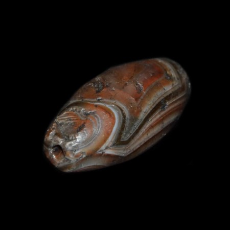 Ancient agate bead, Indus Valley