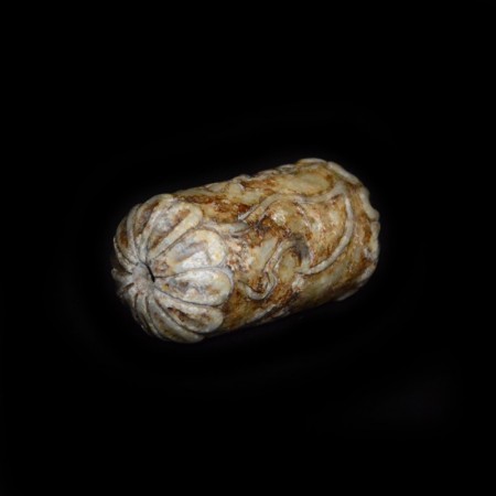 Antique Hongshan Flower Bead