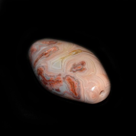 Banded River Agate Bead 