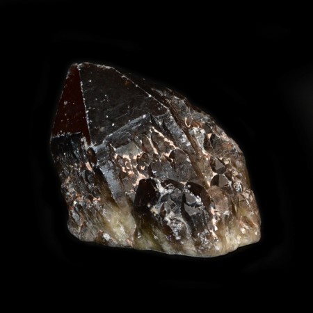 Black Skeletal Rock Crystal 