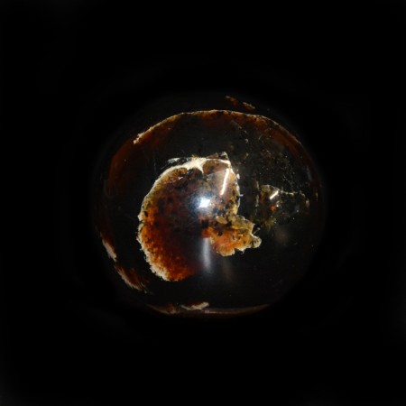 Black Amber Sphere
