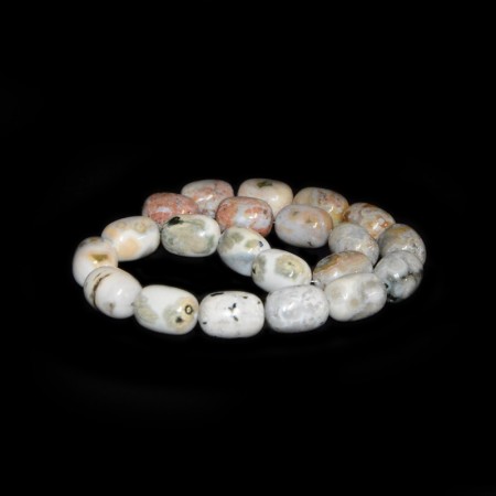 Ocean Jasper Barrel Beads