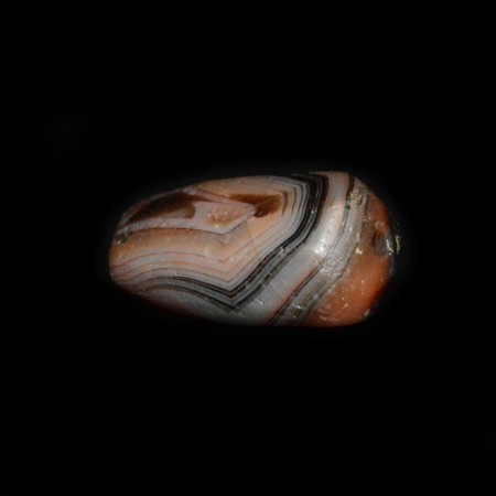 Ancient banded Carnelian Bead