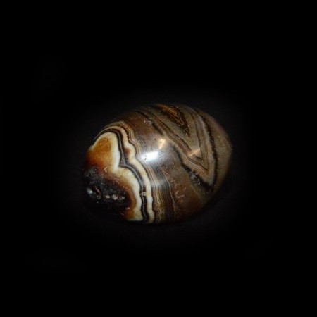 Large antique banded Agate Bead