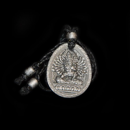 Aletai Meteorite Mahakala Amulet Necklace