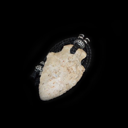 Neolithic Arrowhead Talisman Necklace