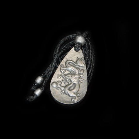 Aletai Meteorite Dragon Amulet Necklace