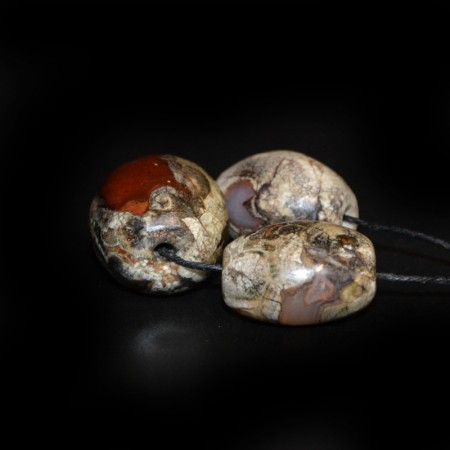 Australian Amulet Stone / Thunderegg Beads