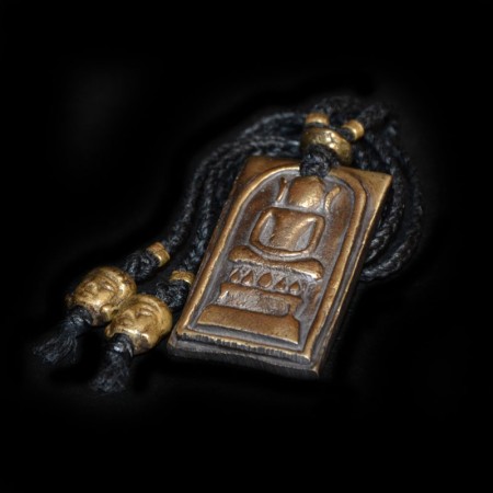 Antique Buddha Metal Amulet Talisman