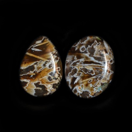 Needle Agate Cabochons 