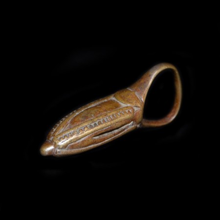 Antique African Bronze Amulet
