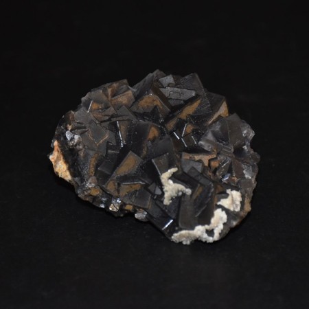 Purpurner kubischer Fluorit Kristall aus Pakistan