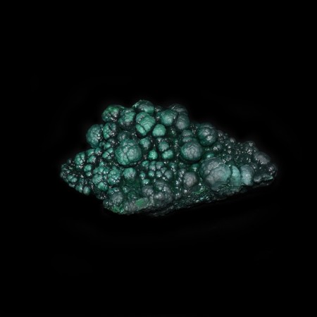 Vollständig terminierter traubenförmiger Malachit Brain Kristall