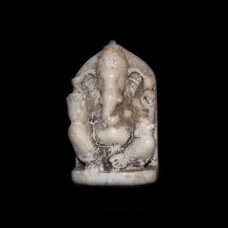 Antike Marmor Ganesha Statue